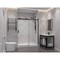 Anzzi 48 in. x 76 in. H Sliding Frameless Shower Door in Matte Black w/ Tsunami Guard Tempered Glass SD-FRLS05701MB - alternate 6